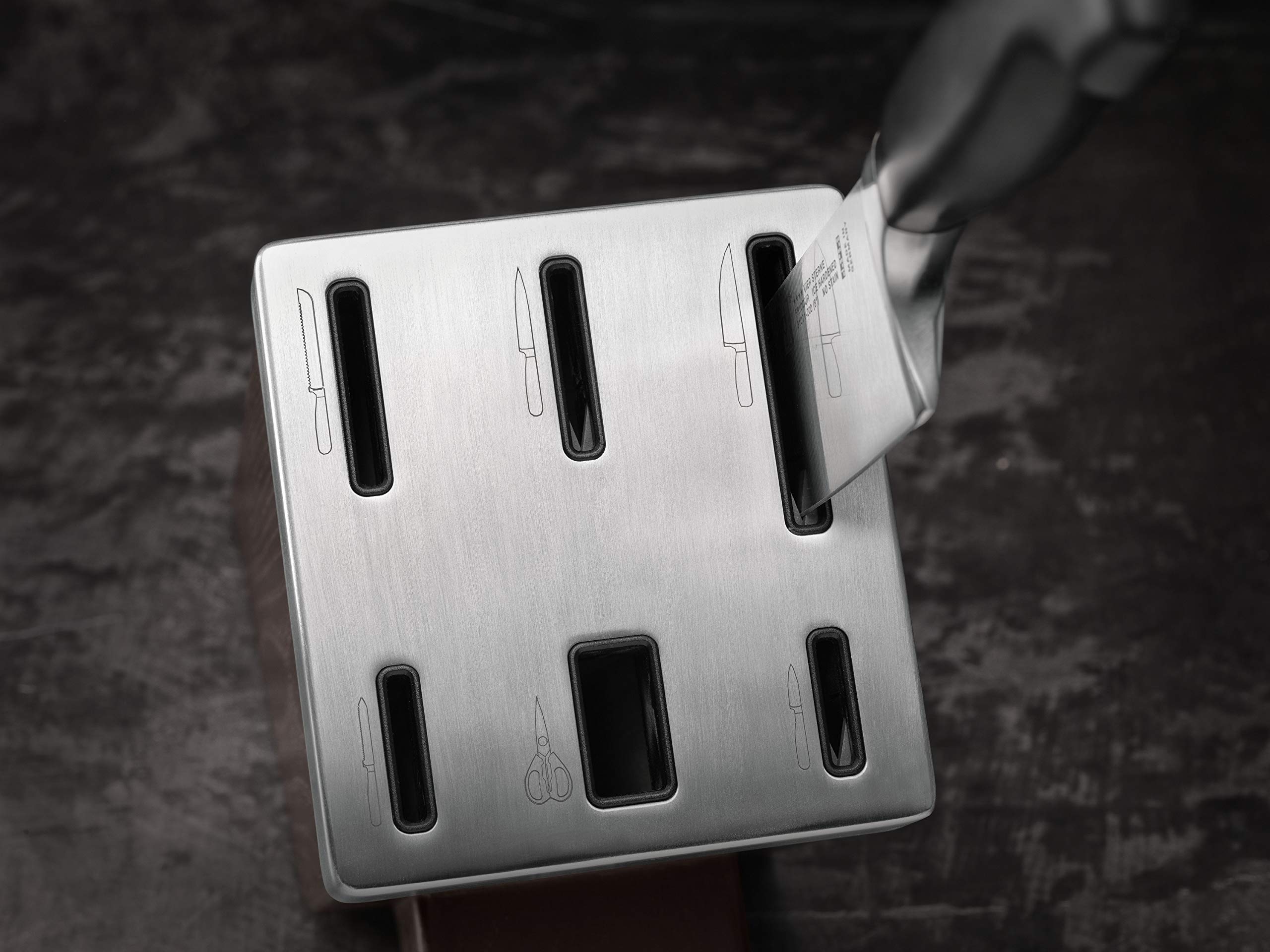 Zwilling Four Star ceppo autoaffilante 7 pezzi nero