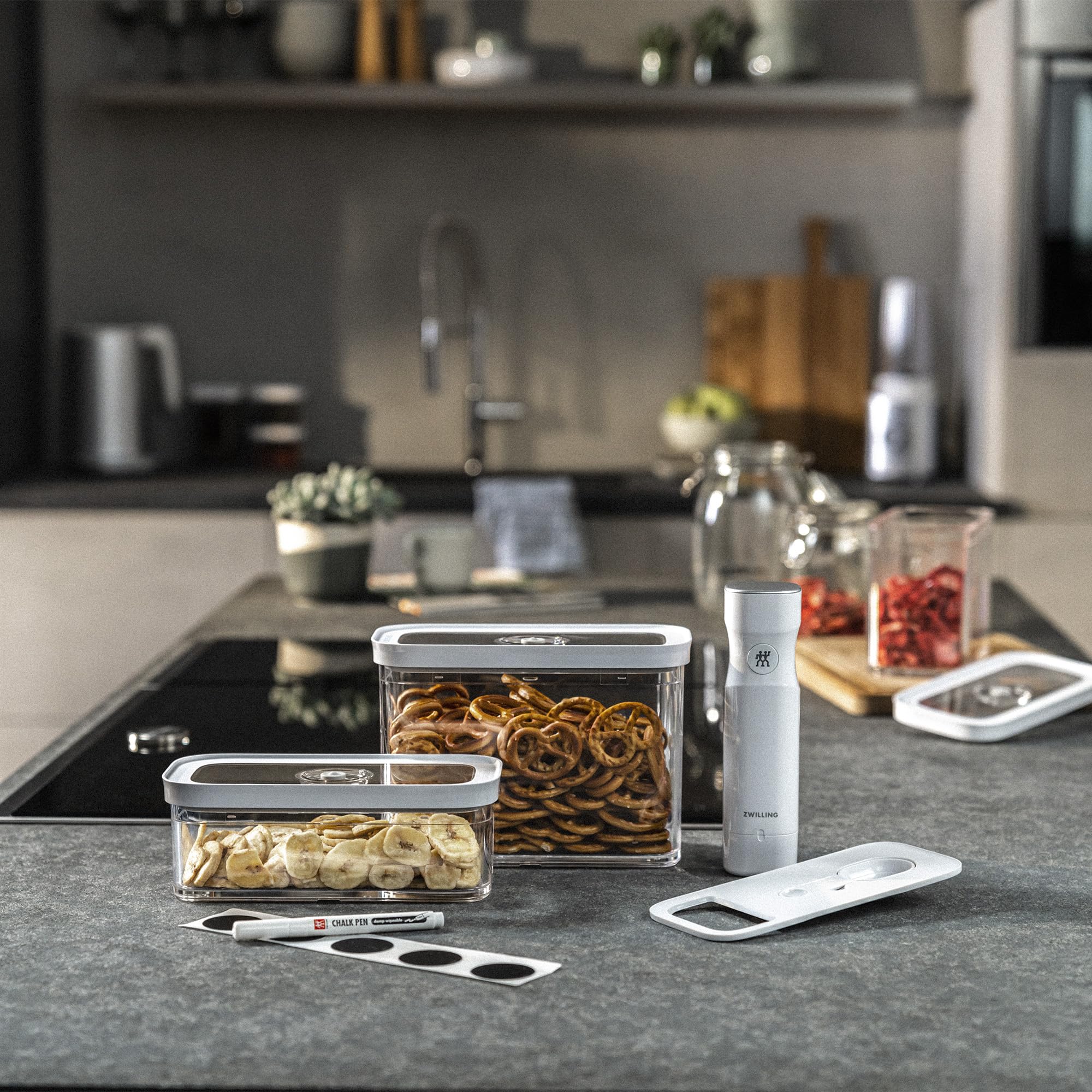 Zwilling Fresh & Save Cube box alimenti 5 pezzi trasparente