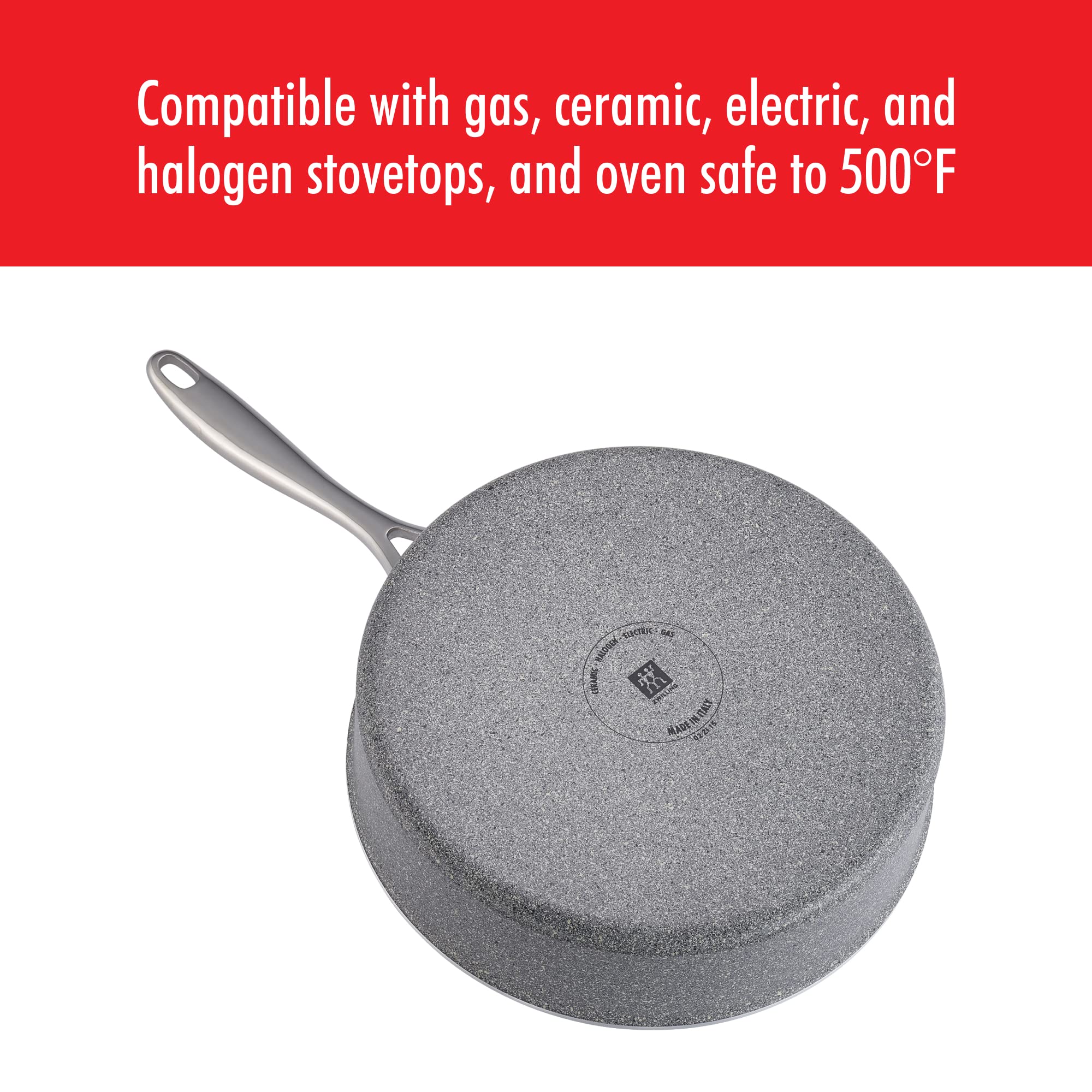 ZWILLING Vitale padella antiaderente alluminio con coperchio
