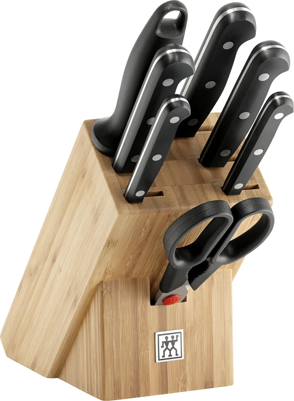 Zwilling Twin Gourmet Ceppo Coltelli 8 Pezzi Bambù