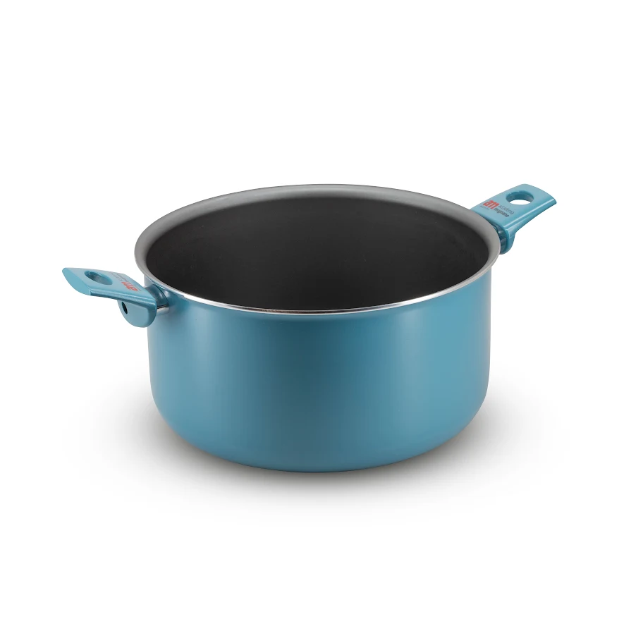 Accademia Mugnano Primolla casseruola 28 cm menta con coperchio