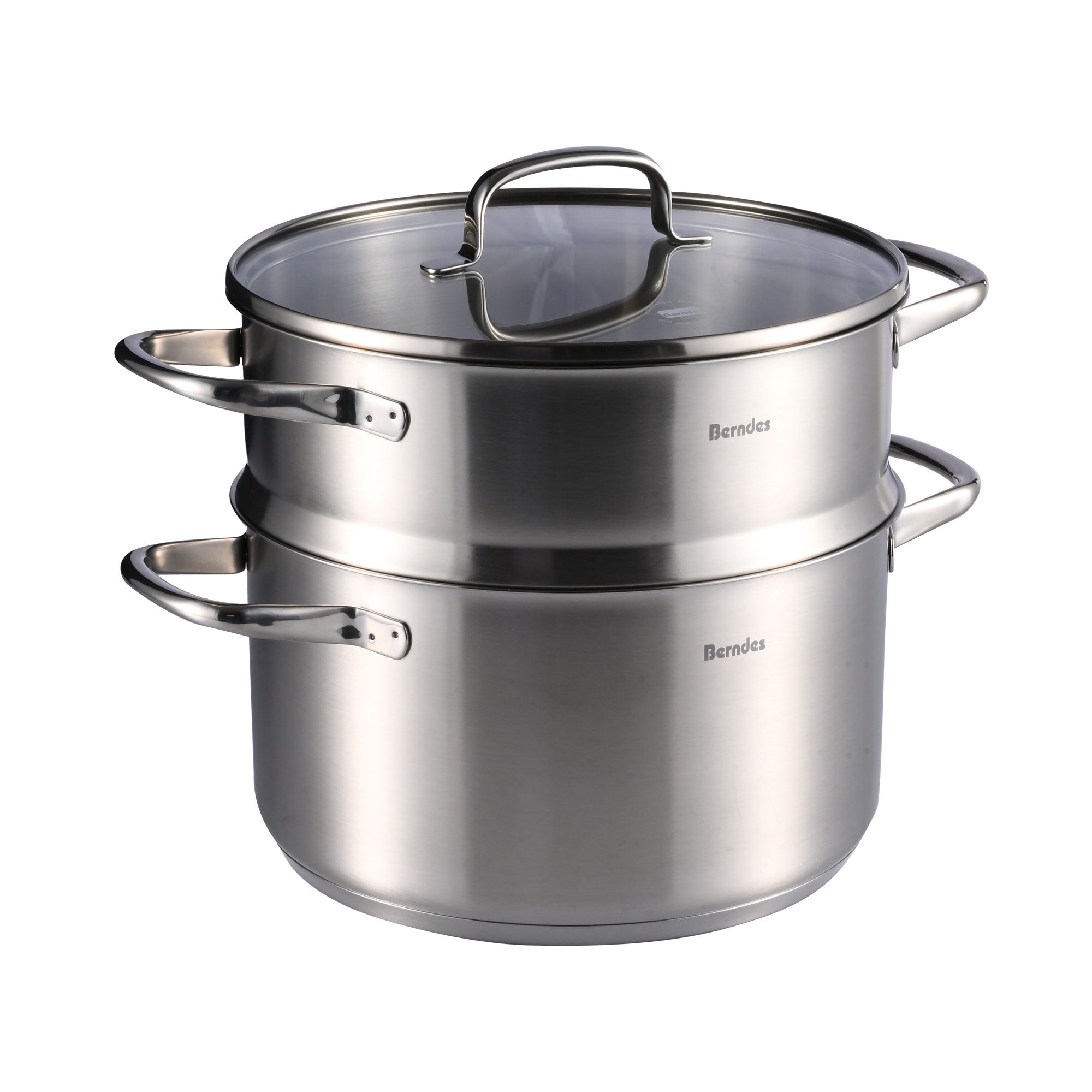 Berndes b.vital pentola a vapore 24 cm 6 litri acciaio