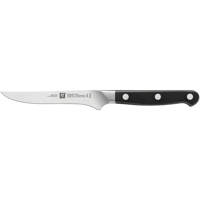 Zwilling Pro Coltello Bistecca 12 cm Nero Acciaio Inox