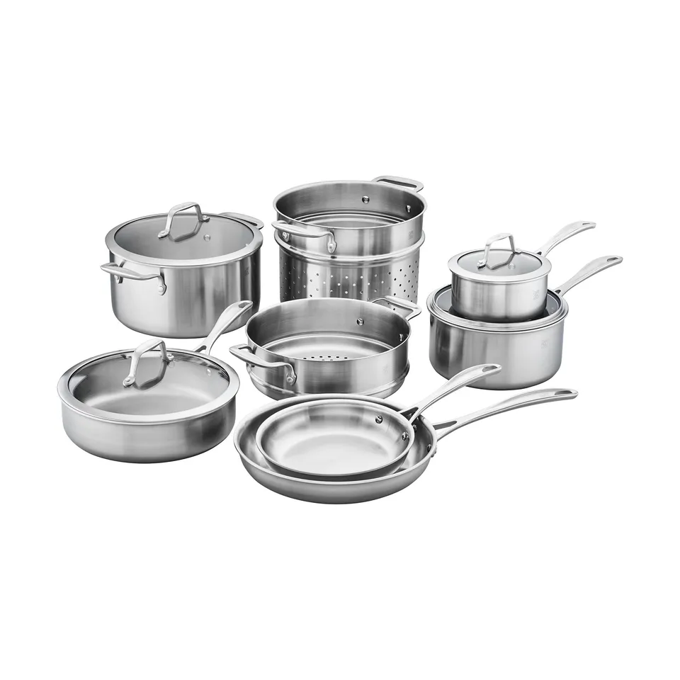 Zwilling Spirit Stainless set pentole acciaio 12 pezzi induzione