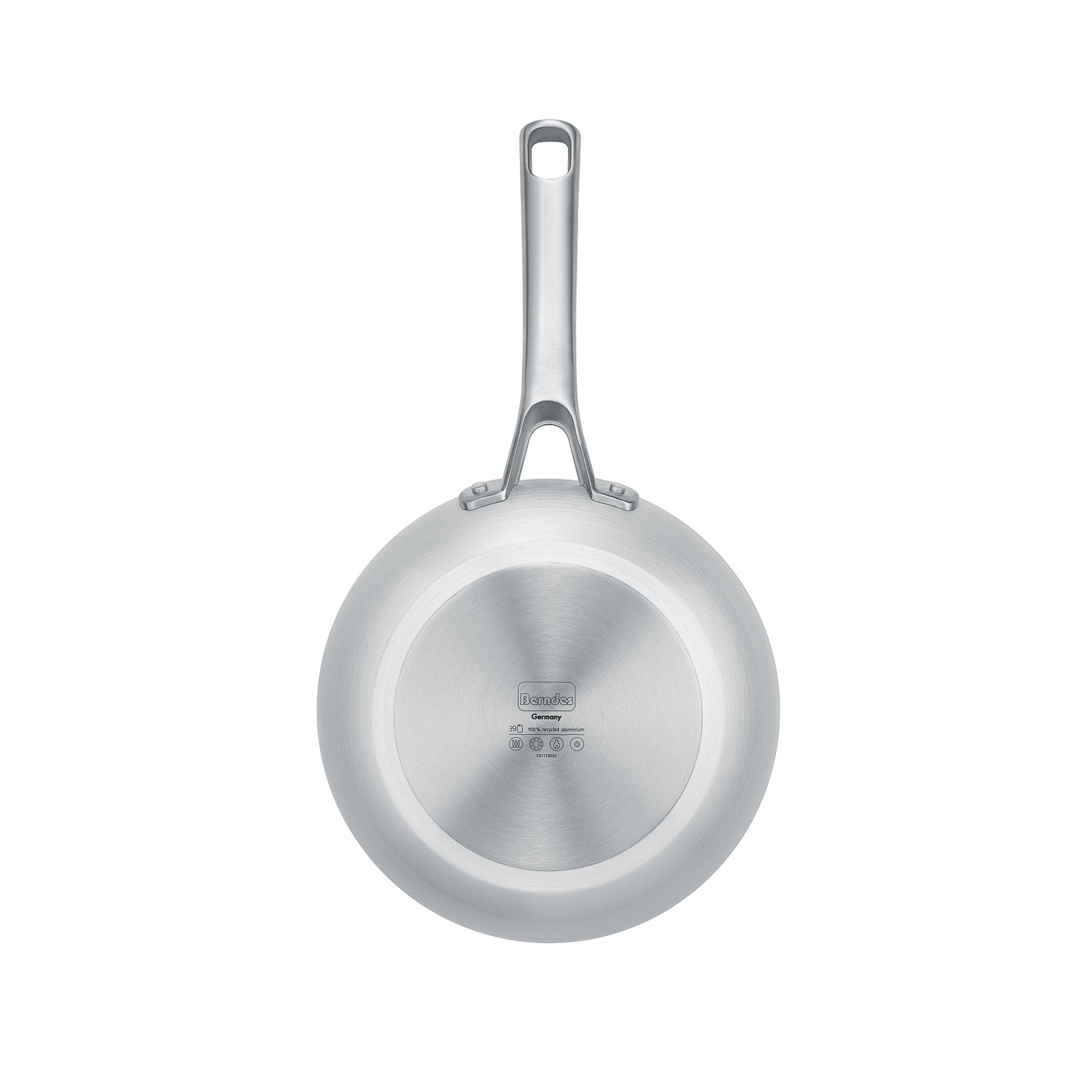 Berndes b.free set padelle 20+24+28 cm grigio spatola