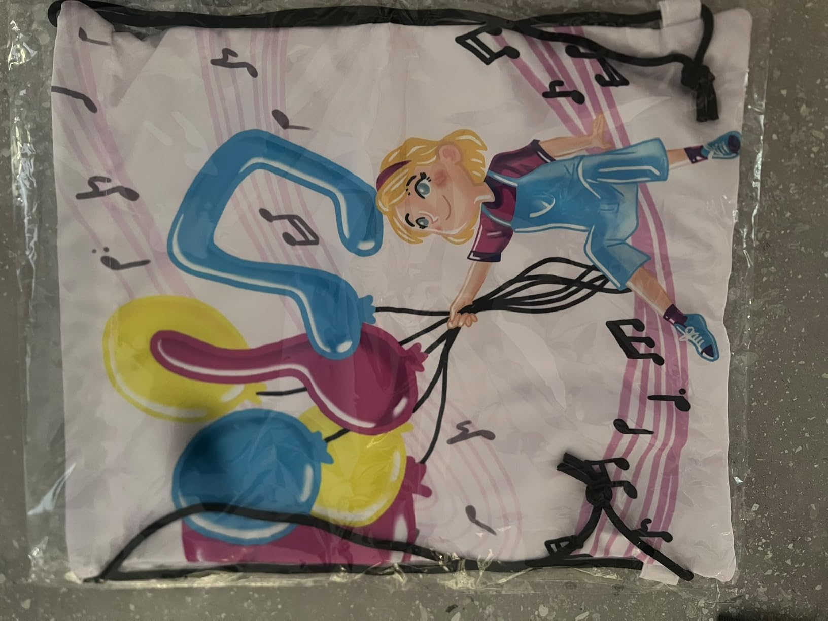 Wald Junior Sacca Musica zainetto cordoncino 34x42 cm