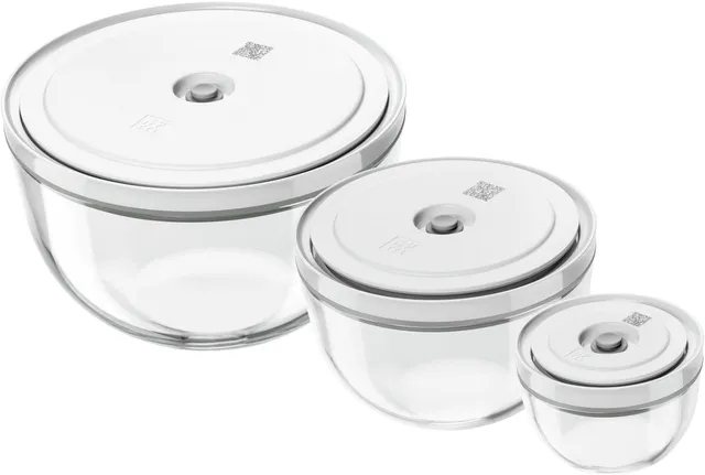 Zwilling Fresh & Save Set Ciotole Vetro 6 Pezzi Sottovuoto