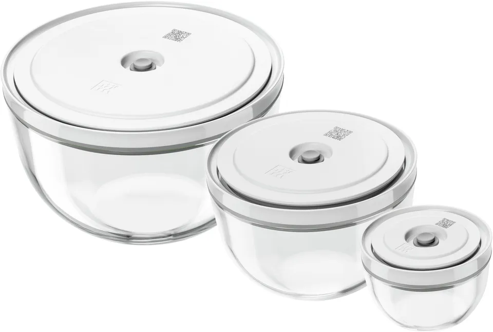 Zwilling Fresh & Save Set Ciotole Vetro 6 Pezzi Sottovuoto