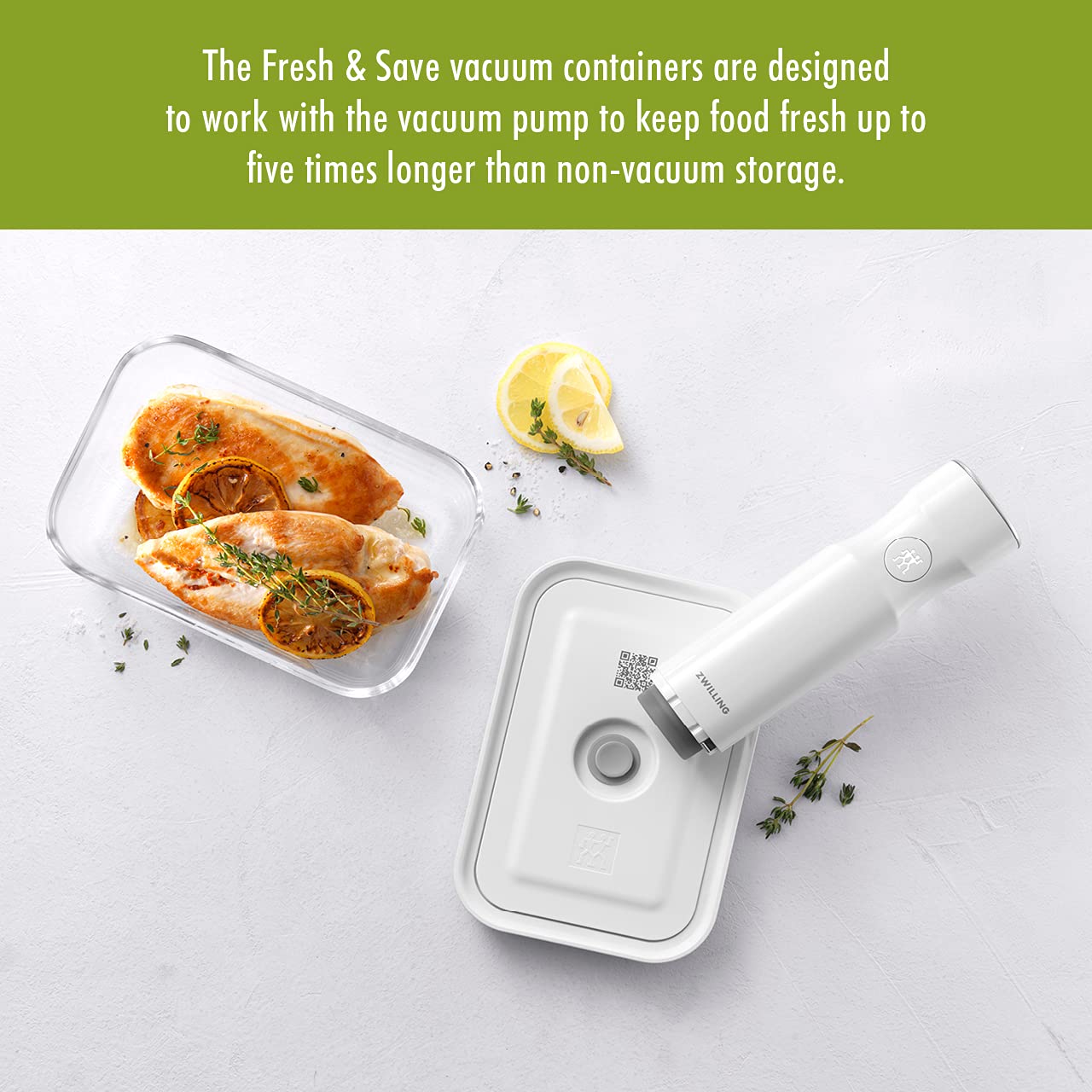 Zwilling Fresh & Save Contenitore Vetro Sottovuoto Grande