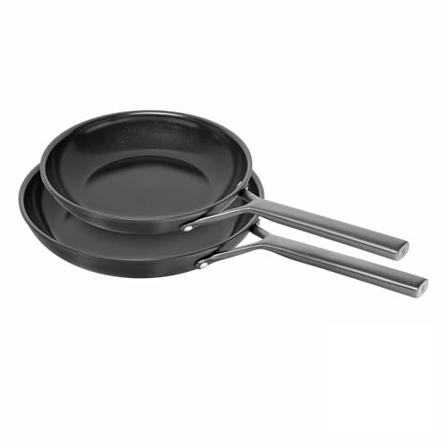 ZWILLING Milano Set 2 Padelle 24+28 cm Nere Induzione