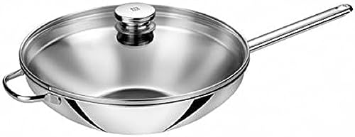 Zwilling Plus Wok 32 cm con Coperchio Due Manici