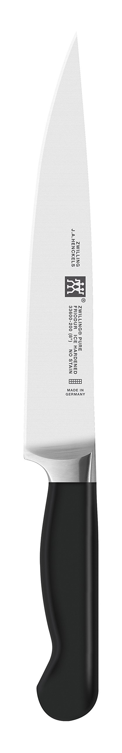 Zwilling Pure Coltello Carne 20 cm Acciaio Inox Nero