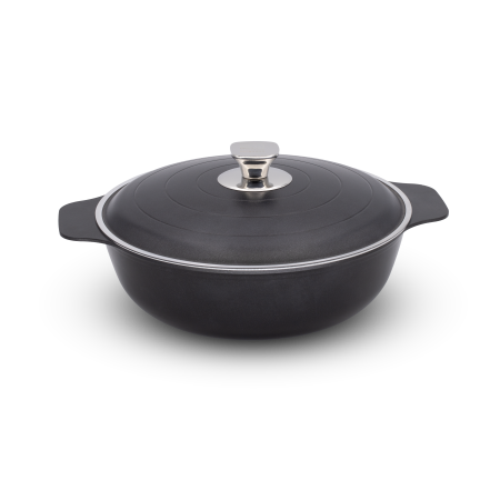 Accademia Mugnano Cocò set padelle chef 24+28 e cocotte 24