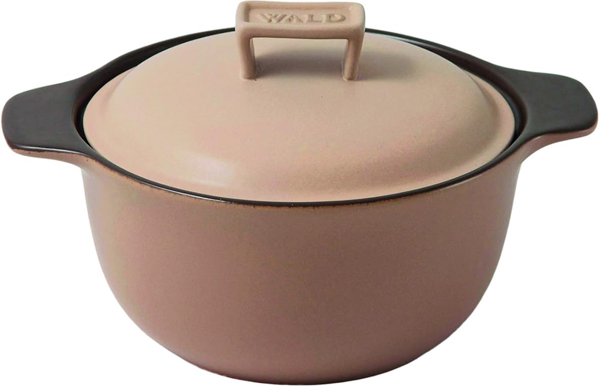 Wald Cottura pentola ceramica 150 cl antracite fiamma e forno