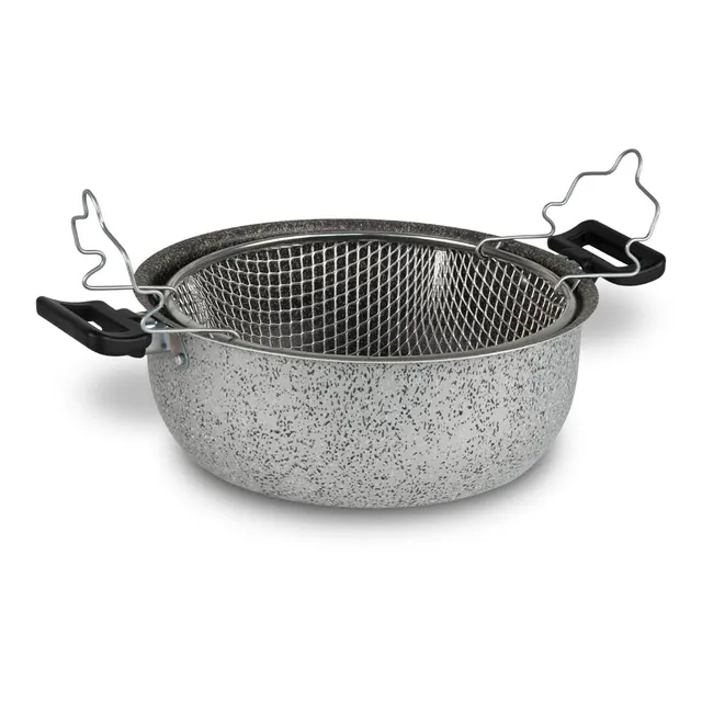 Mamù Janet 2.0 friggitrice alluminio antiaderente 24 cm