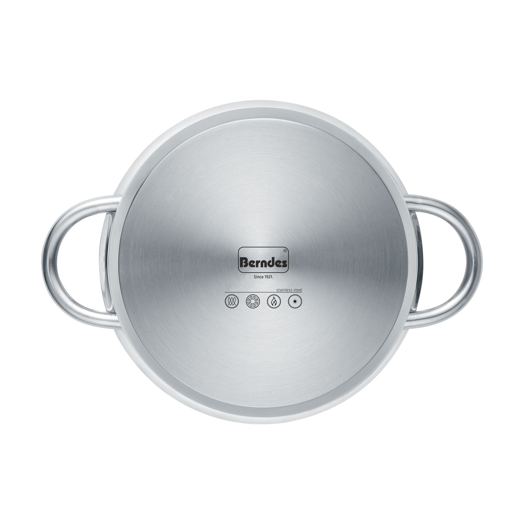 Berndes b.mini Pentola 12+14 cm Acciaio con Coperchio