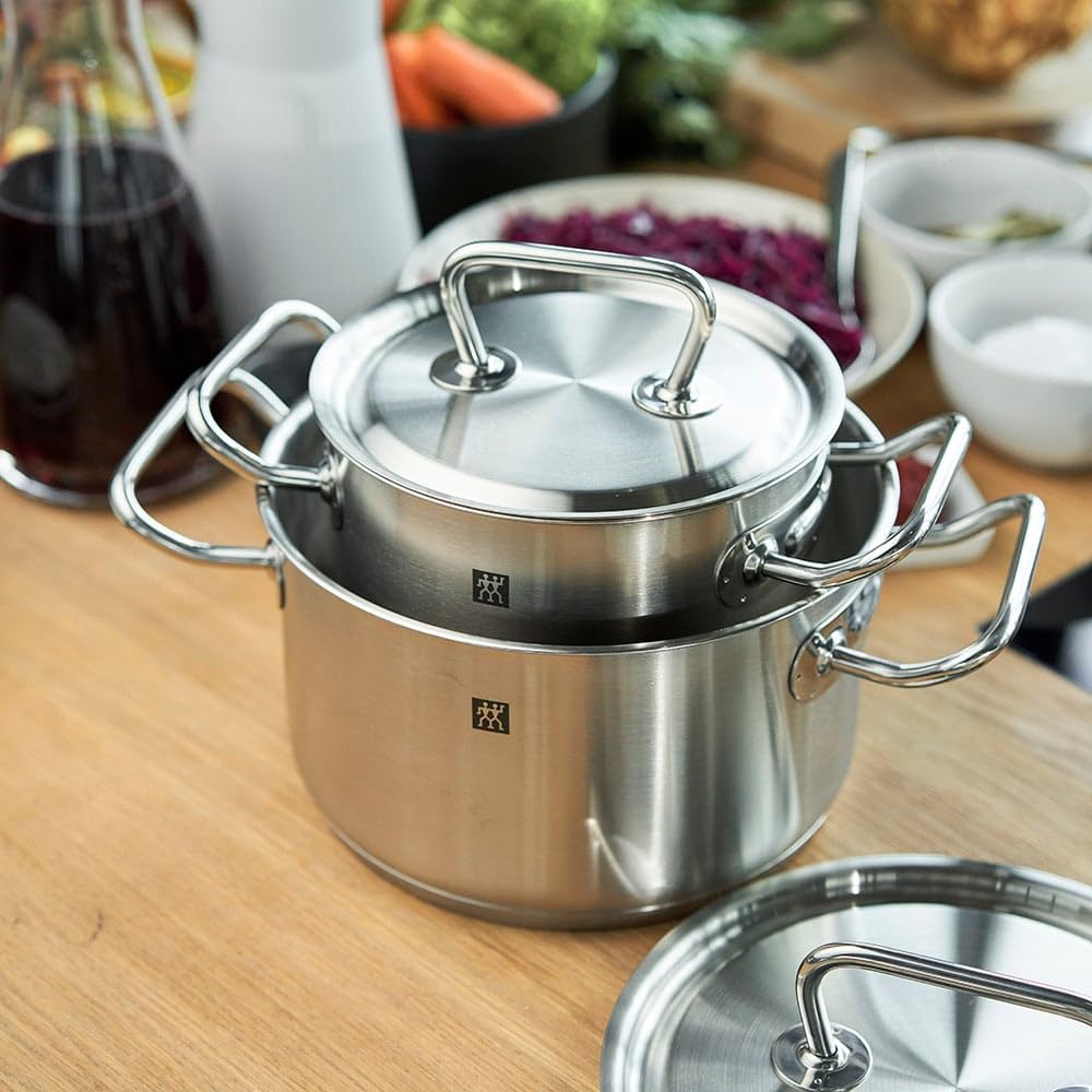 Zwilling Twin Classic set pentole 5 pezzi acciaio inox