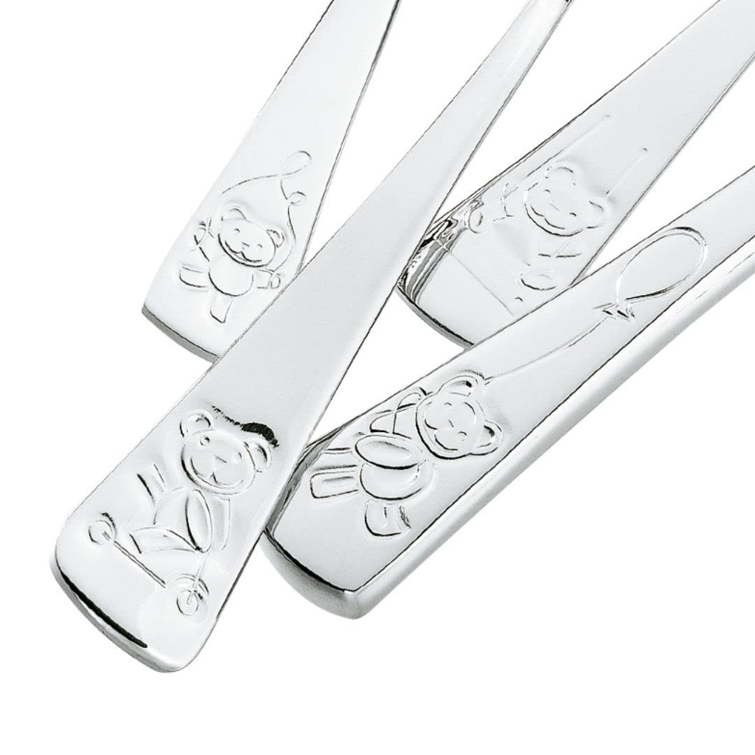 Zwilling Teddy 07012-210-0 set posate bambini 4 pezzi inox