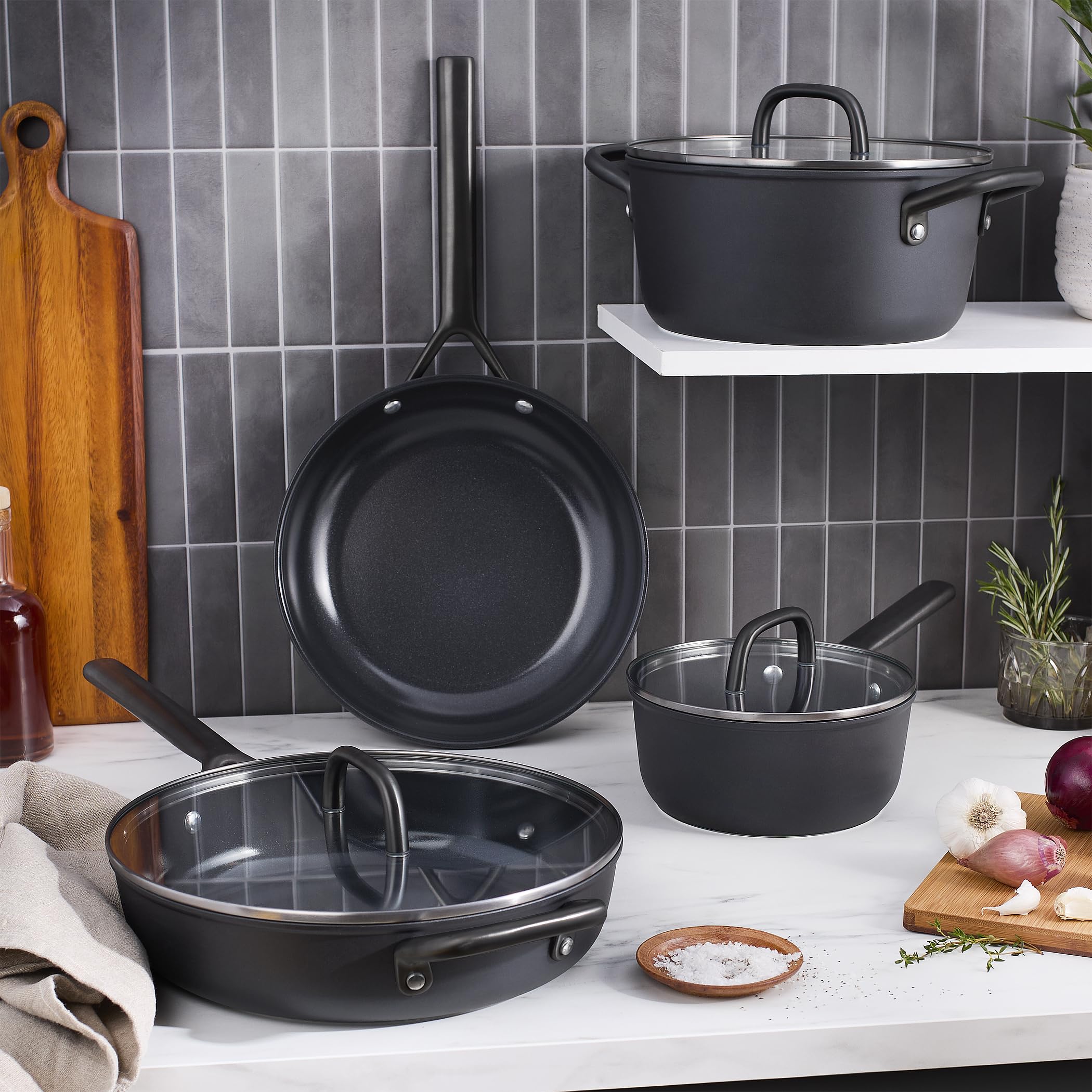 Zwilling Milano Z1035-051 casseruola 18 cm nero 1,9 L ceramica