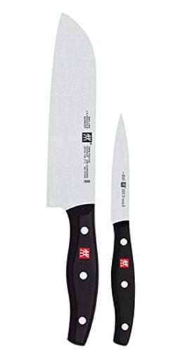 Zwilling Twin Pollux set coltelli 2 pezzi santoku spelucchino inox