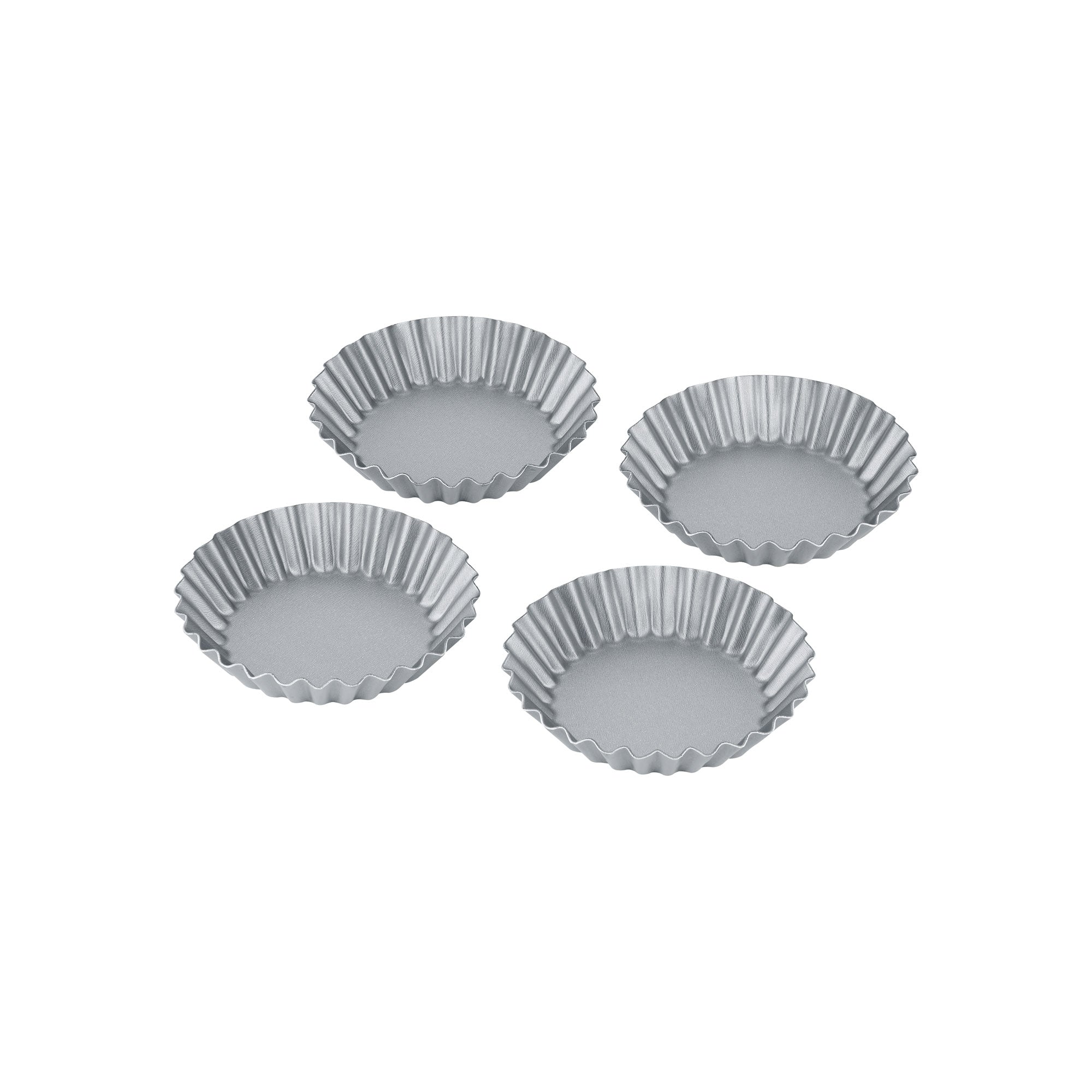 Berndes Alu Recycled Oven stampi tartellette 11 cm 4 pezzi