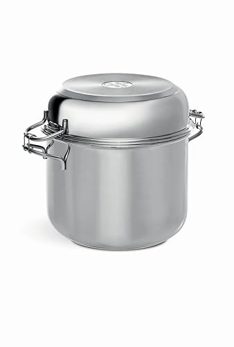 Barazzoni Camping Set 8 Pezzi Batteria Pentole Inox 18/10