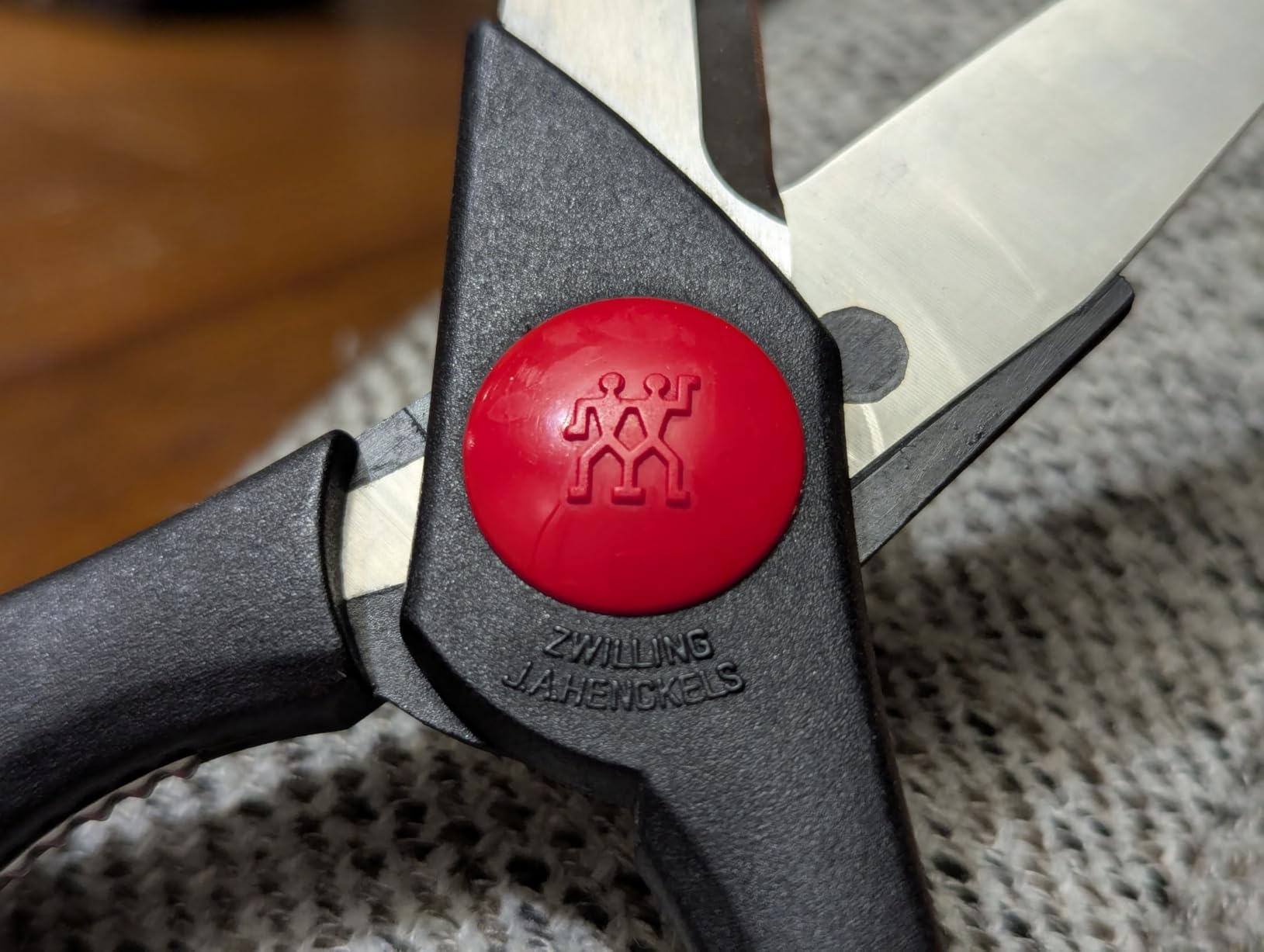 Zwilling Forbici Cucina Nero/Inox Acciaio Forgiato Apribottiglie