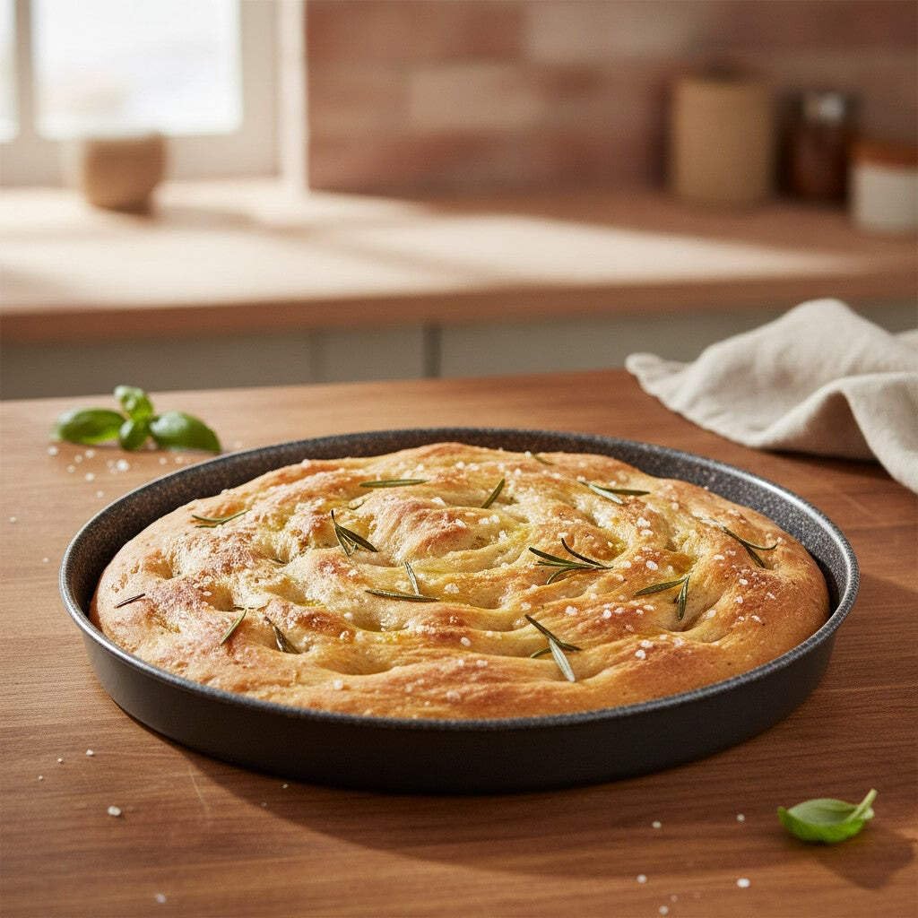 Mamù Happy Stone Tortiera Focaccia 38 cm Antiaderente