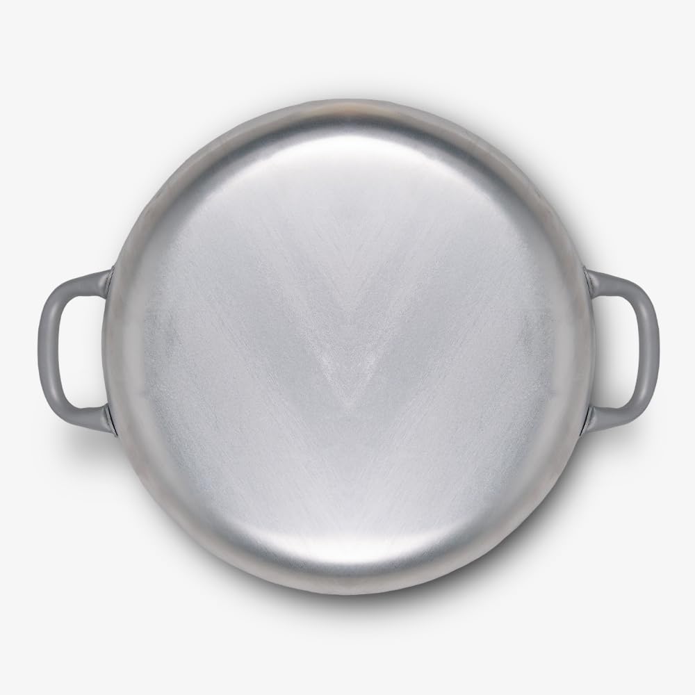 Mamù Linea a Servire Tegame Bianco 22 cm Alluminio