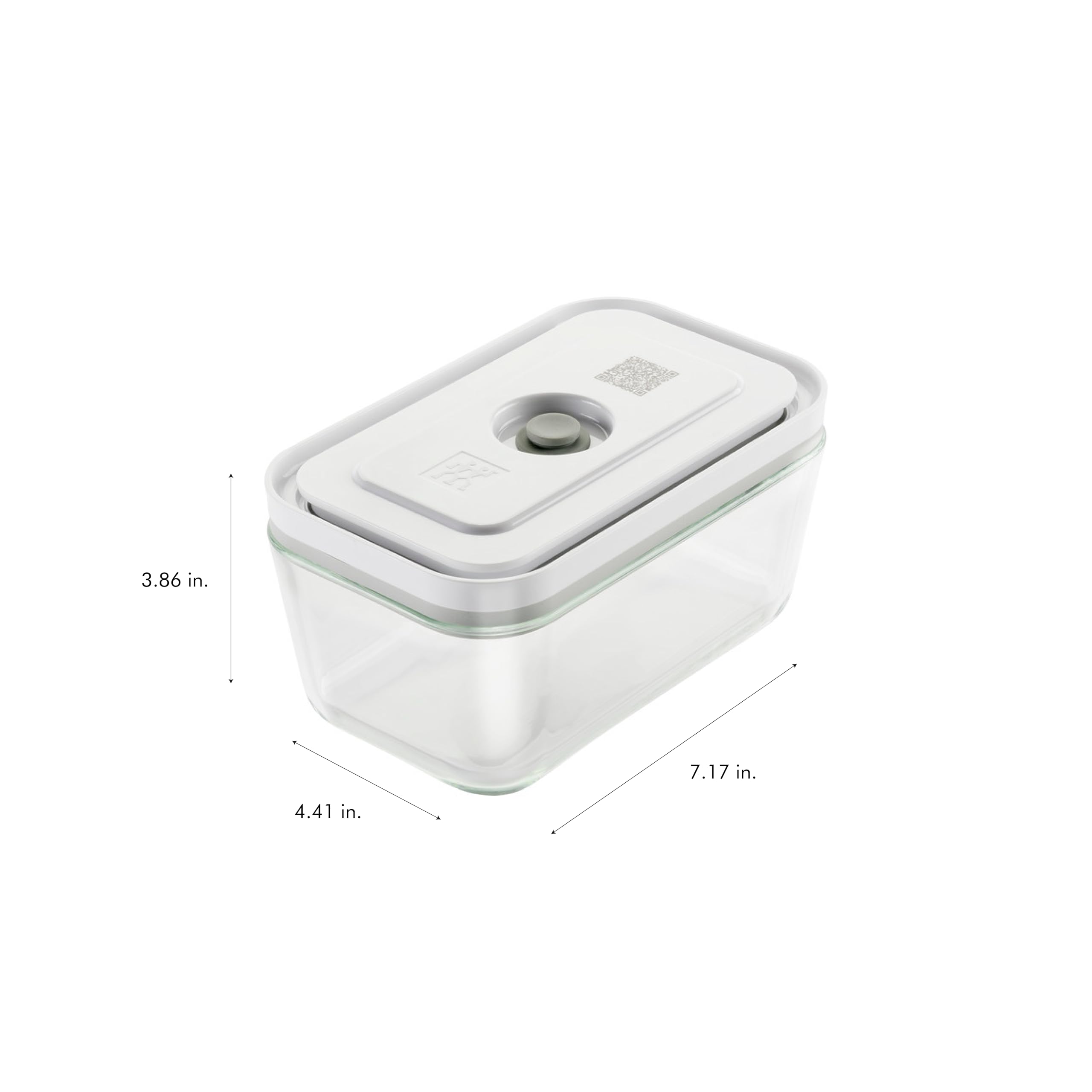 Zwilling Fresh & Save Set 3 Contenitori Vetro Sottovuoto