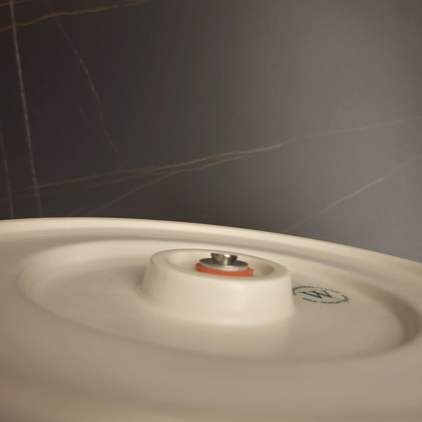 Wald Tavola e cucina portarotolo ceramica bianco 30,5 cm