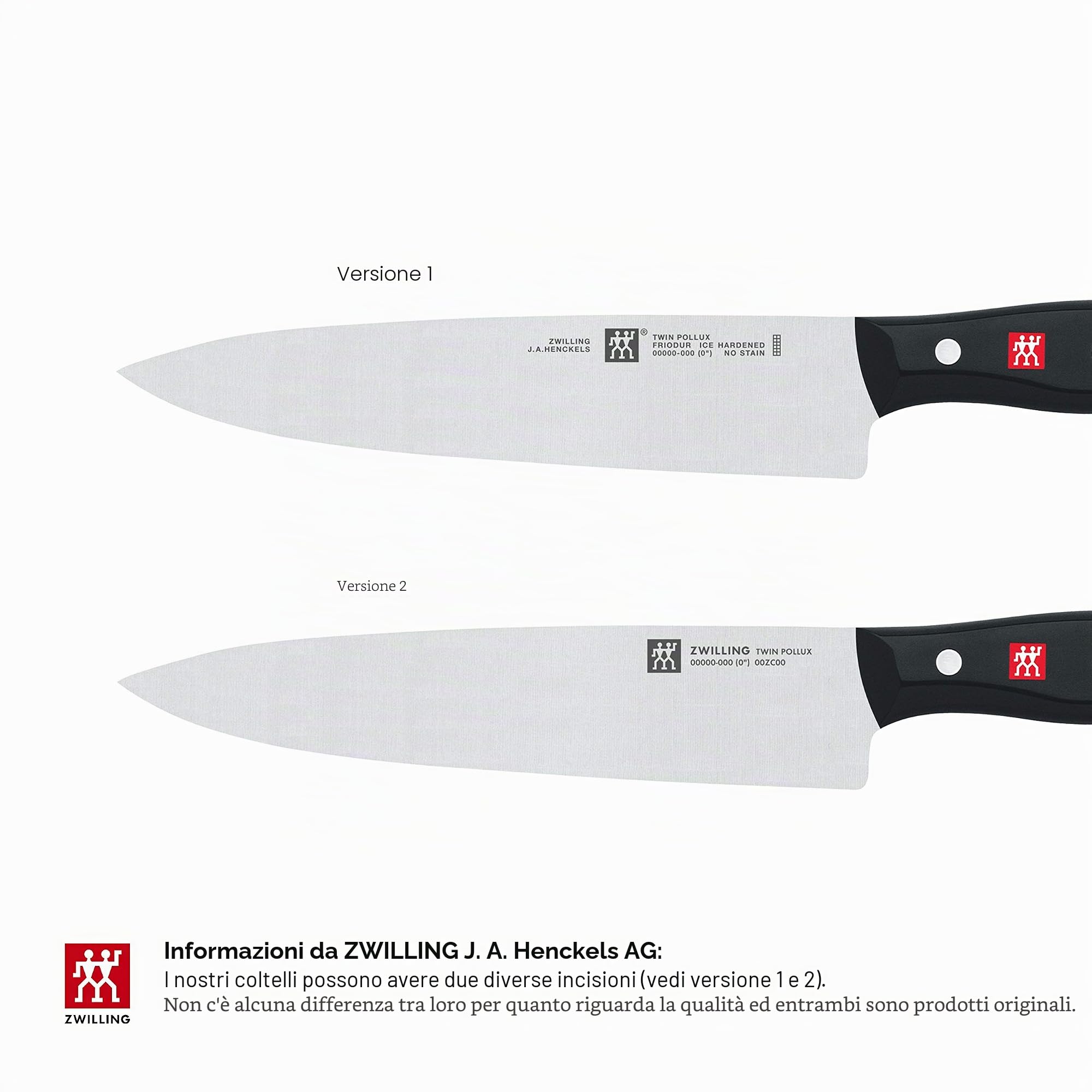Zwilling Twin Pollux coltello da chef 20 cm acciaio inox