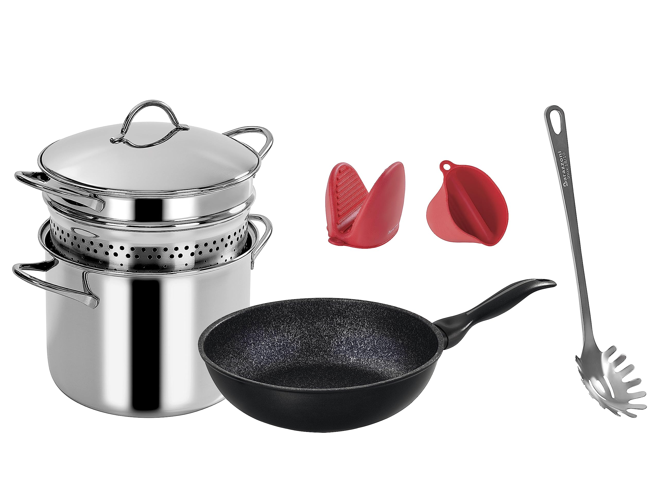 Barazzoni Granitica Extra Induction Set 2 Padelle 24/28 cm