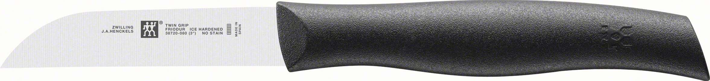 ZWILLING Twin Grip Coltello verdure 8 cm lama Friodur nero