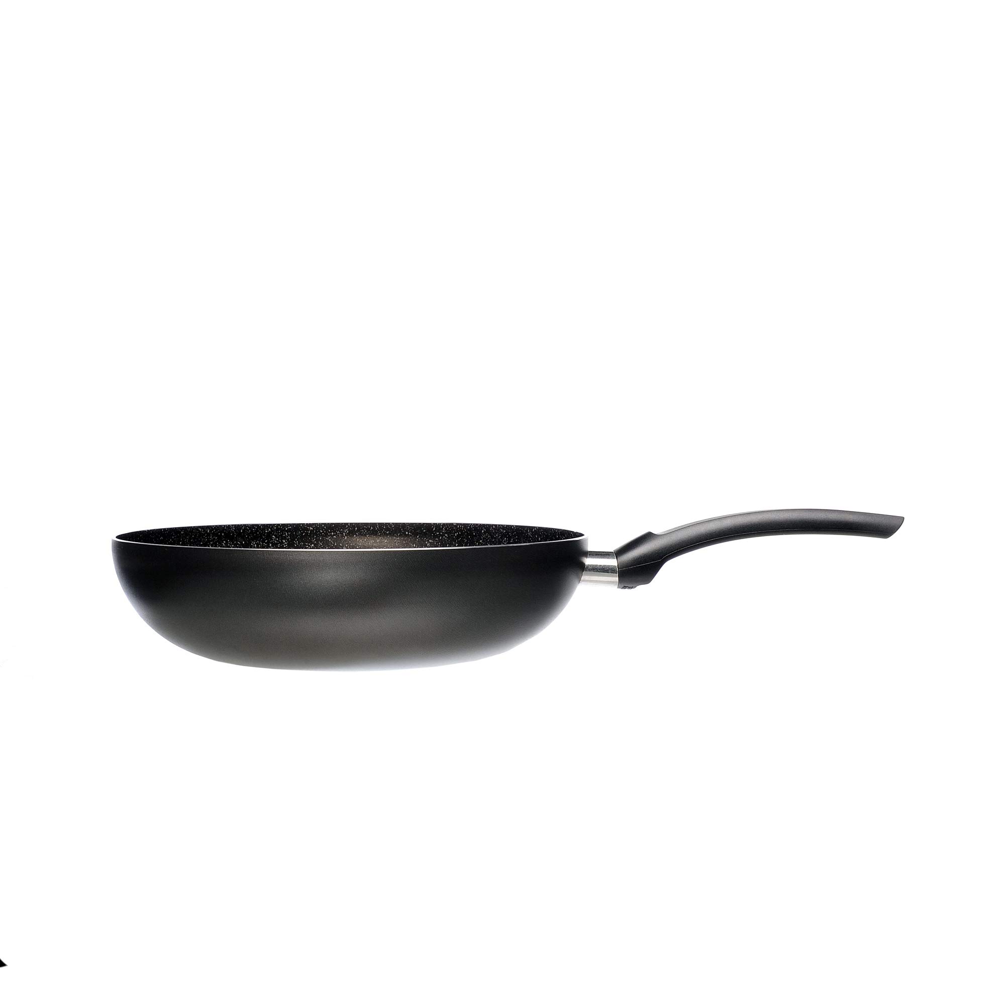 Alluflon Tradizione Italia Wok antiaderente 28 cm effetto pietra