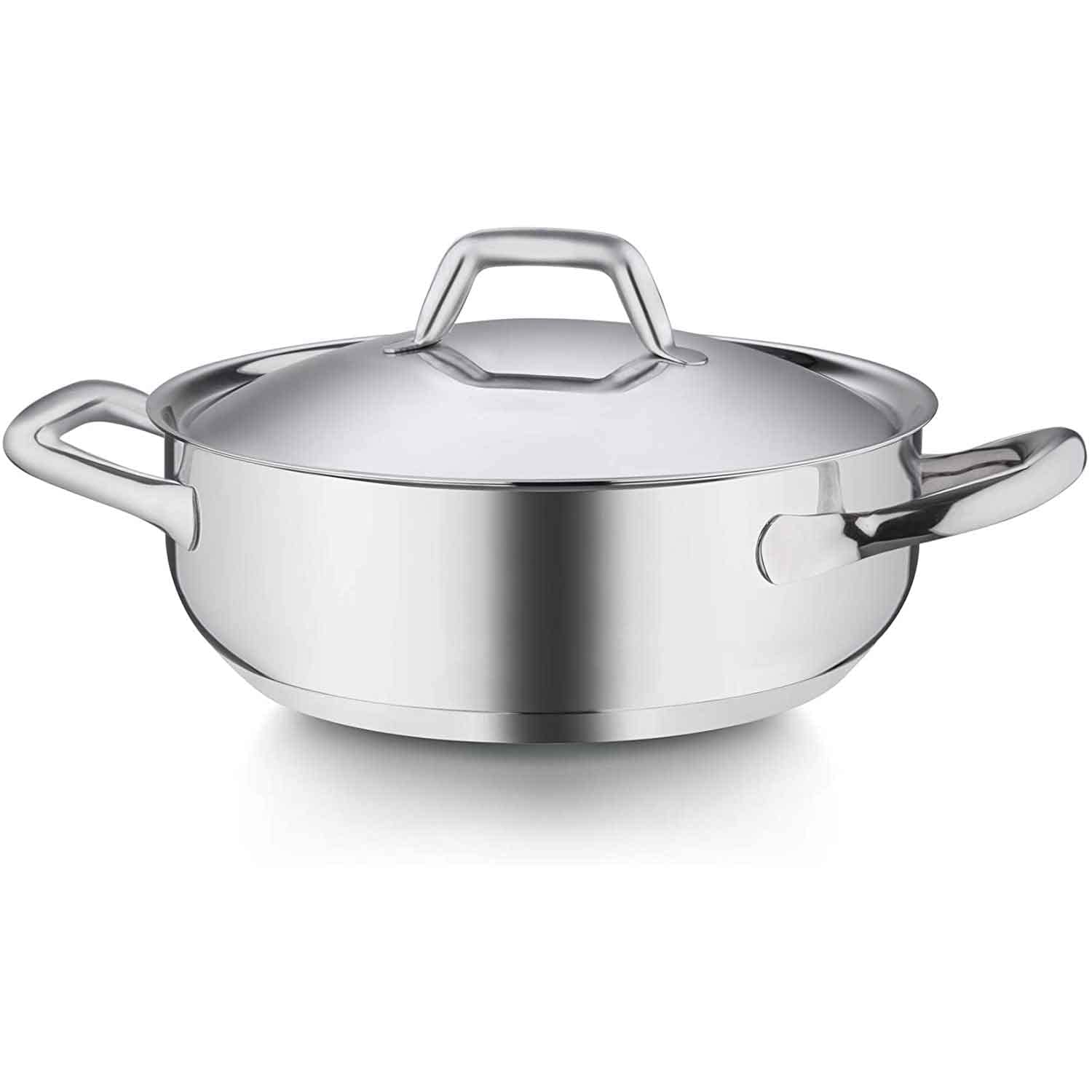 Barazzoni Chef Line batteria pentole 9 pezzi inox induzione