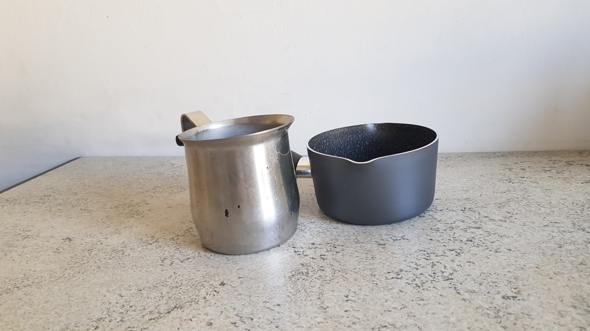 Alluflon Tradizione Italia Casseruola 14 cm 1 Manico Pietra