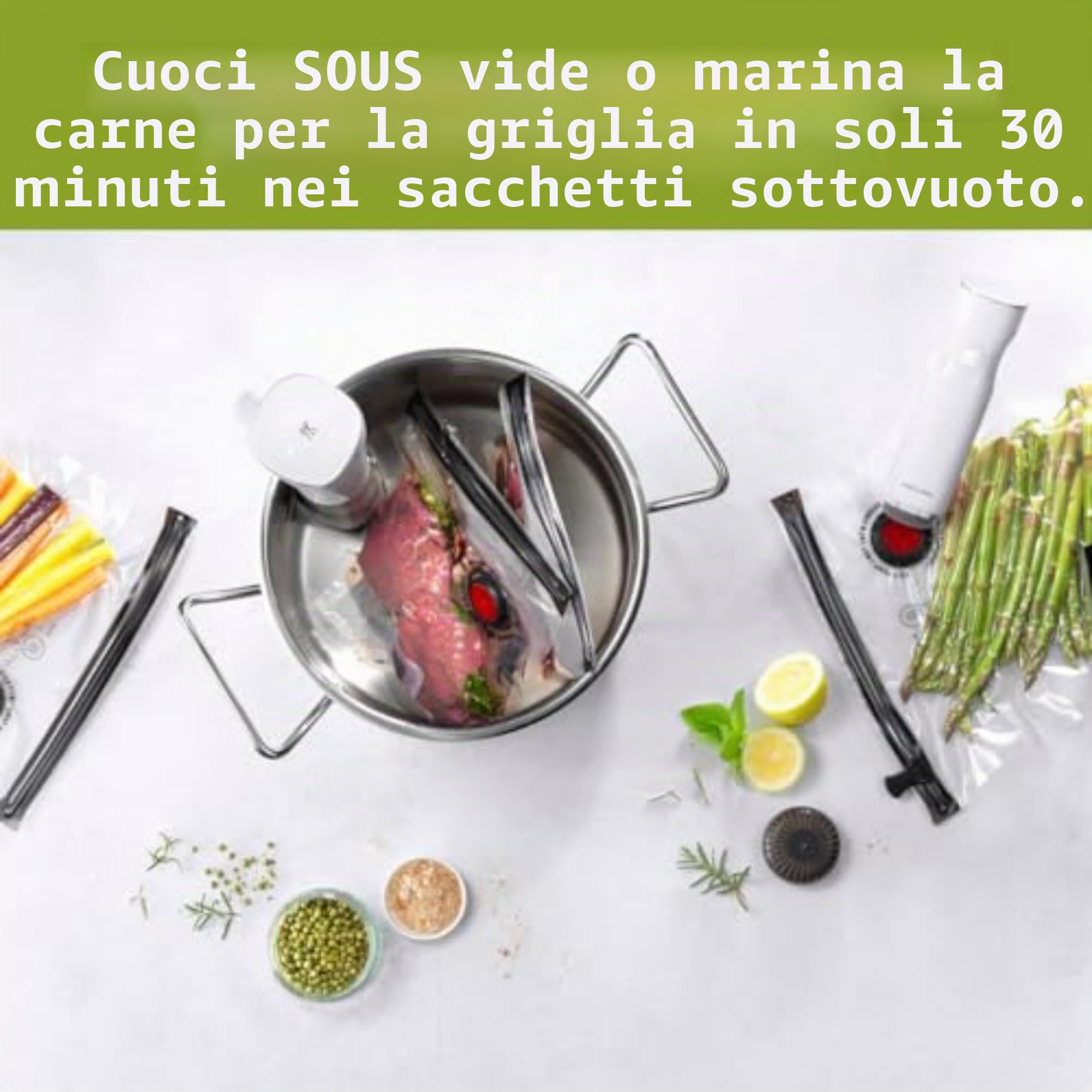 ZWILLING Fresh & Save sacchetti sottovuoto piccoli 10 pz riutilizzabili