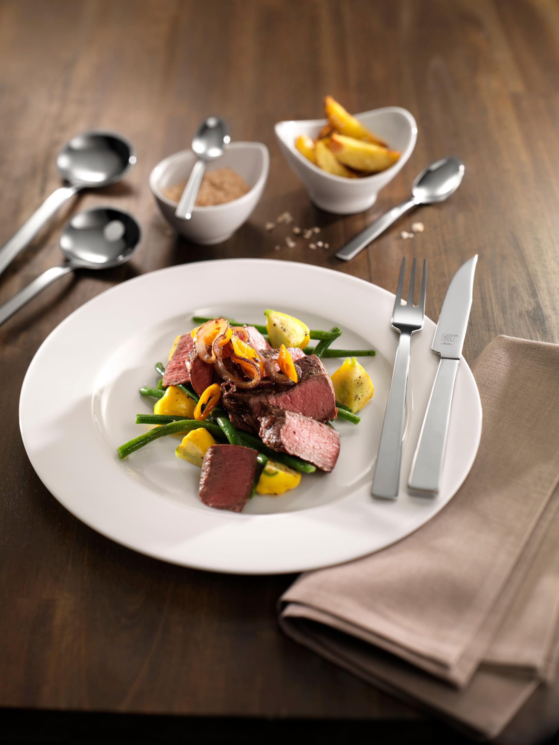 Zwilling Dinner Coltelli Bistecca 2 Pezzi Acciaio