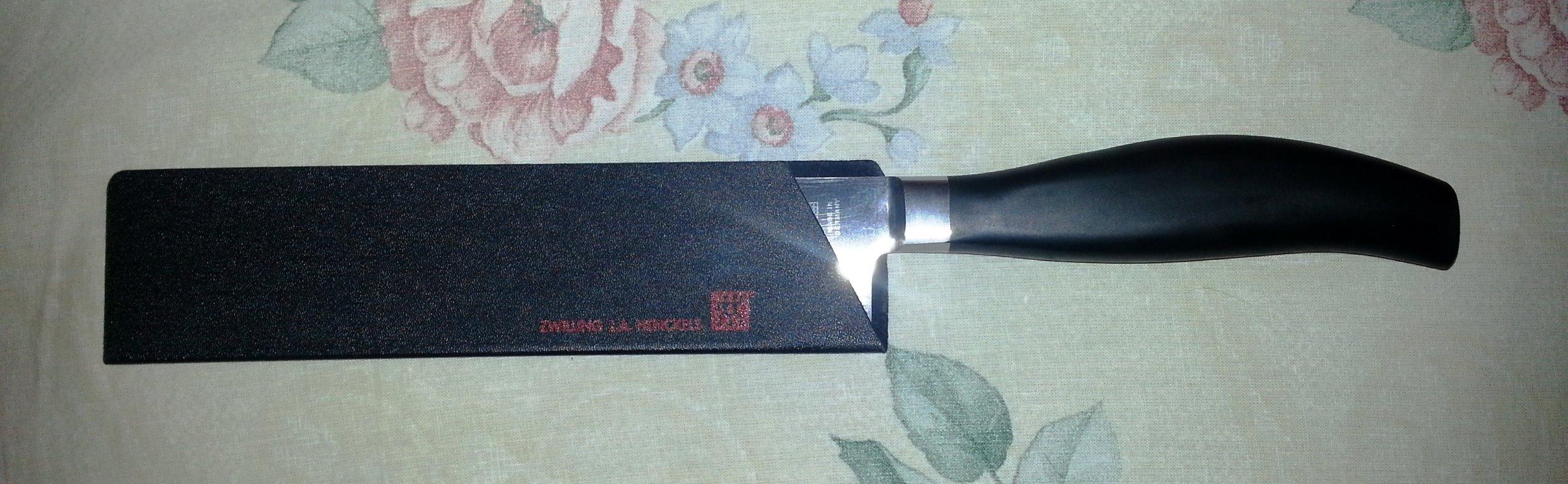 Zwilling Fodero coprilama nero plastica 13 cm