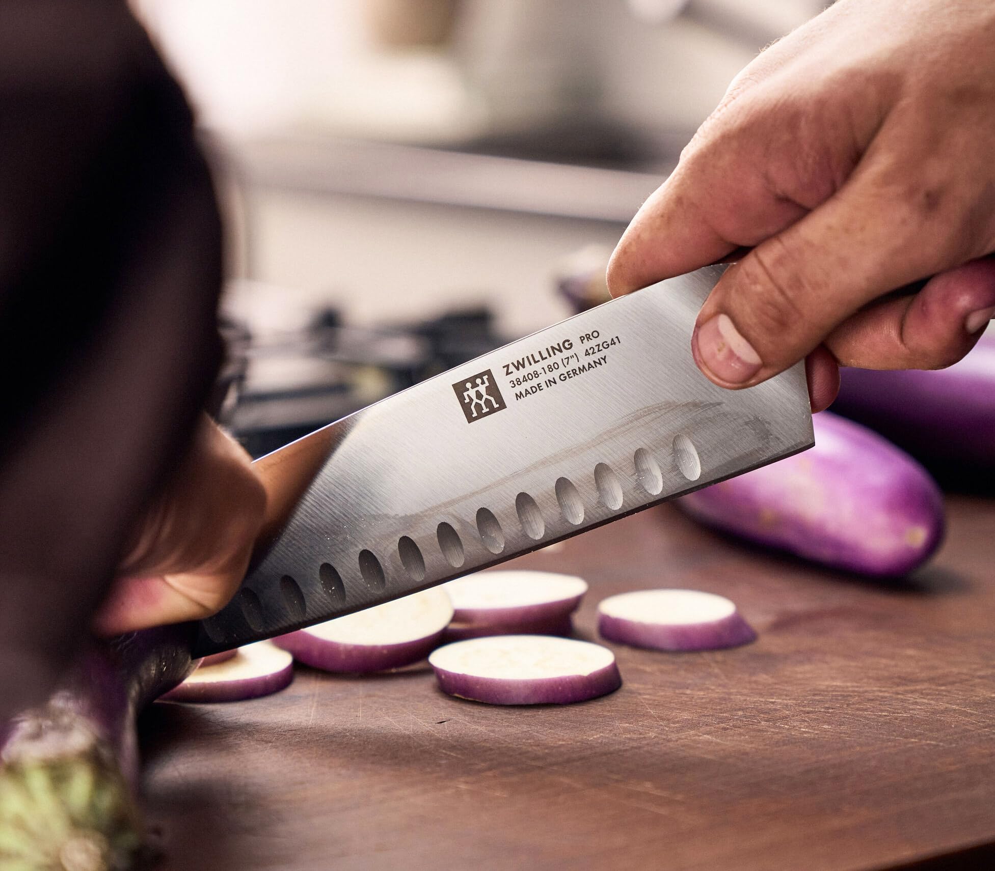 Zwilling Santoku Alveolato Coltello Cucina 18 cm