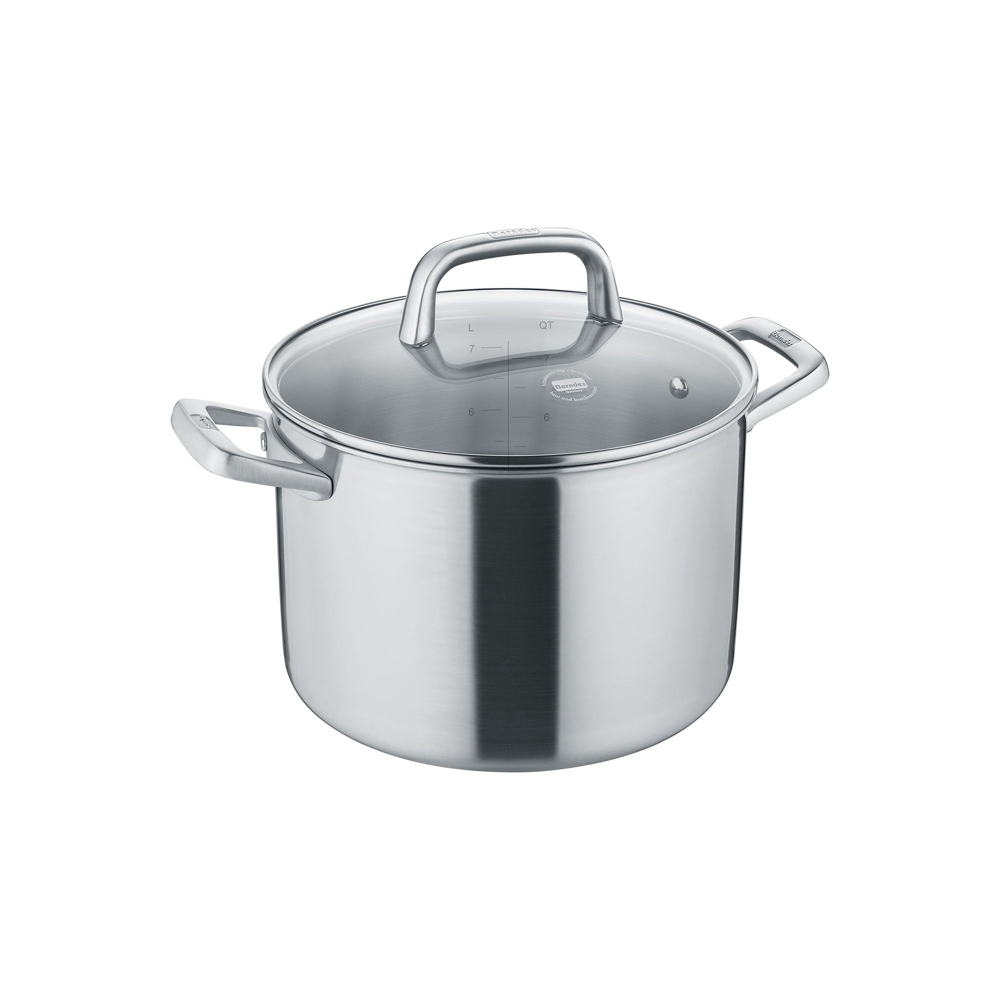 Berndes Tricion Resist pentola 20 cm coperchio vetro acciaio