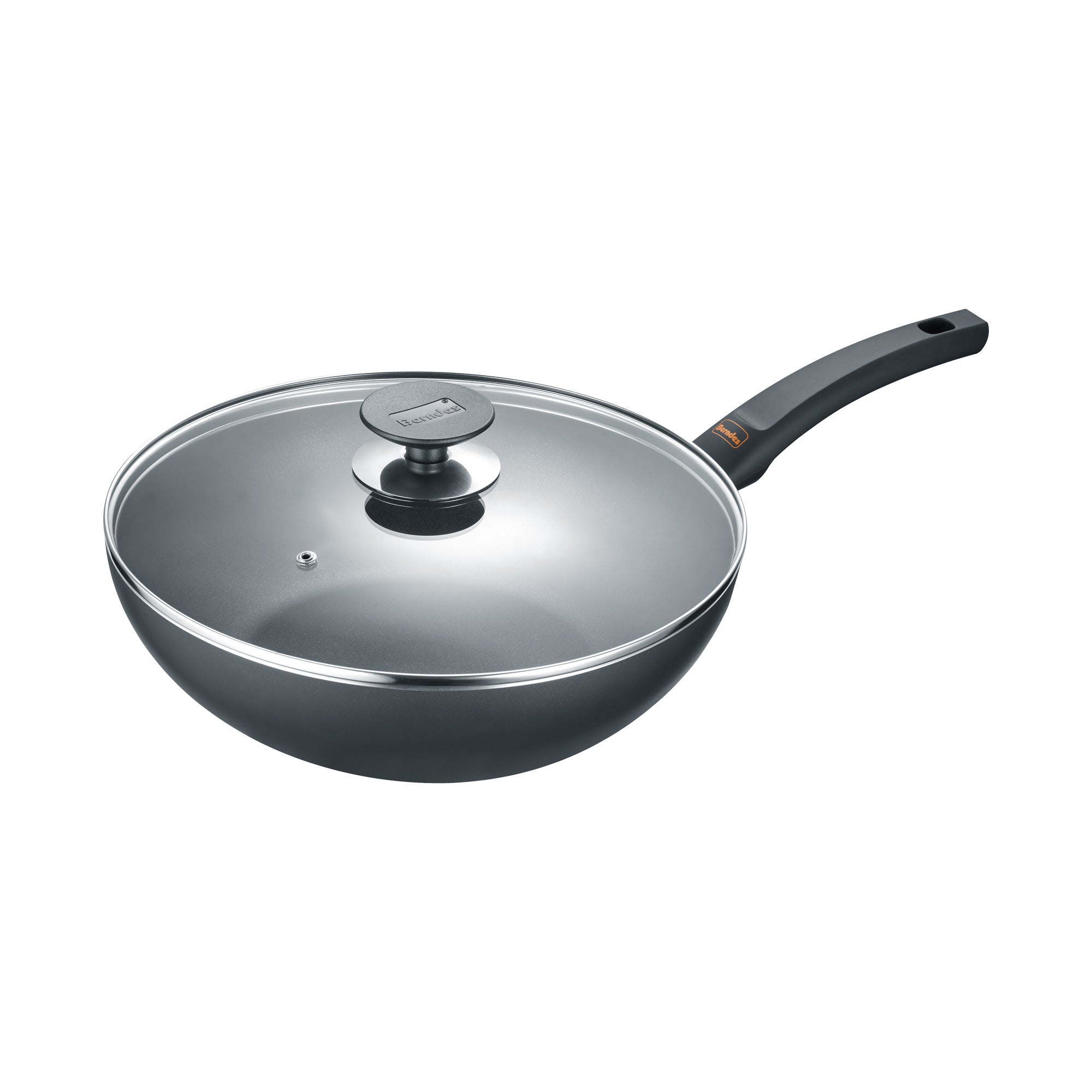 Berndes Special+ Wok 30 cm con Coperchio Antiaderente