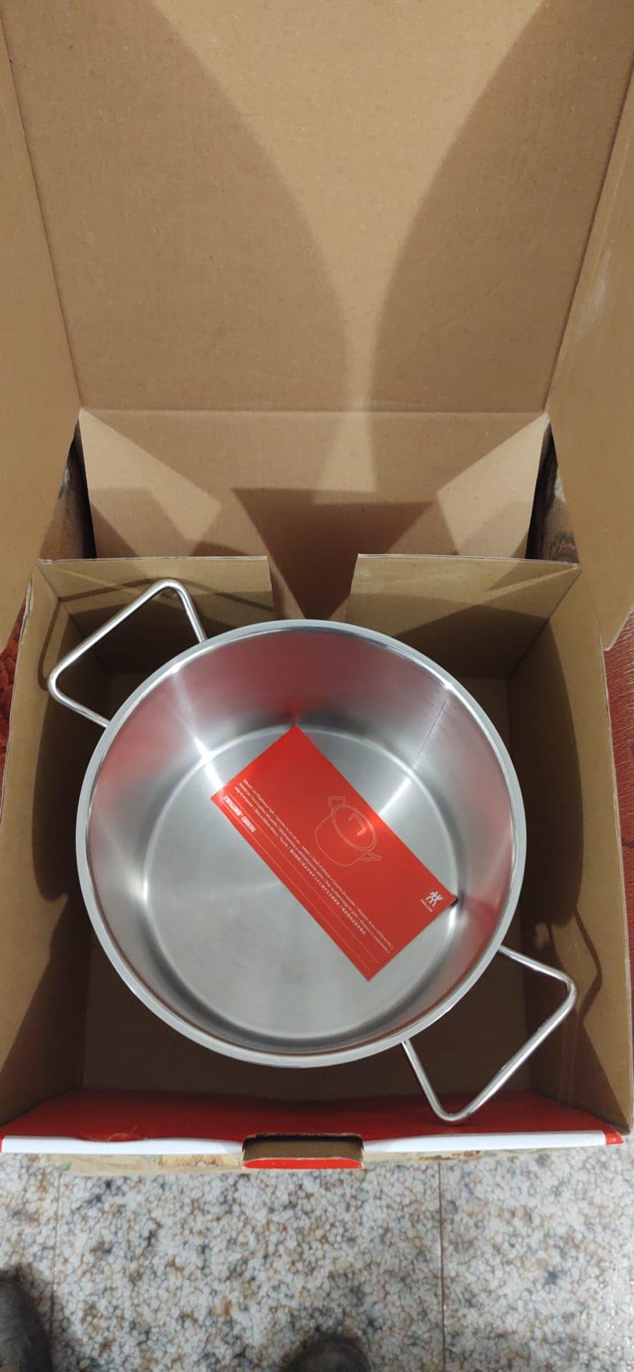 Zwilling Pro pentola alta 28 cm acciaio inox 18/10