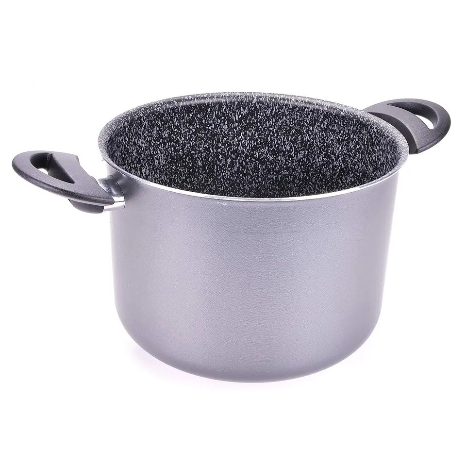 ALLUFLON Tradizione Italia Pentola 22 cm Nero Alluminio