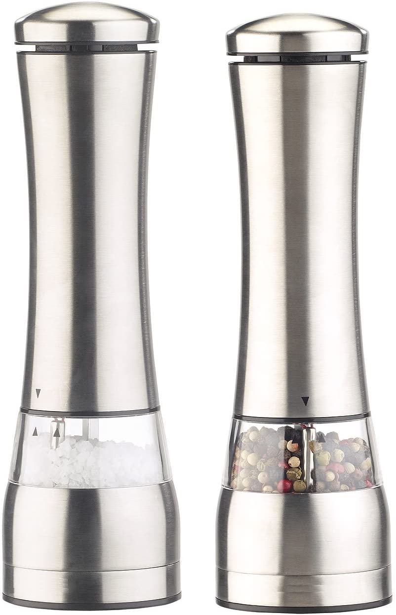 Zwilling Table set 2 macinasale e macinapepe elettrici inox