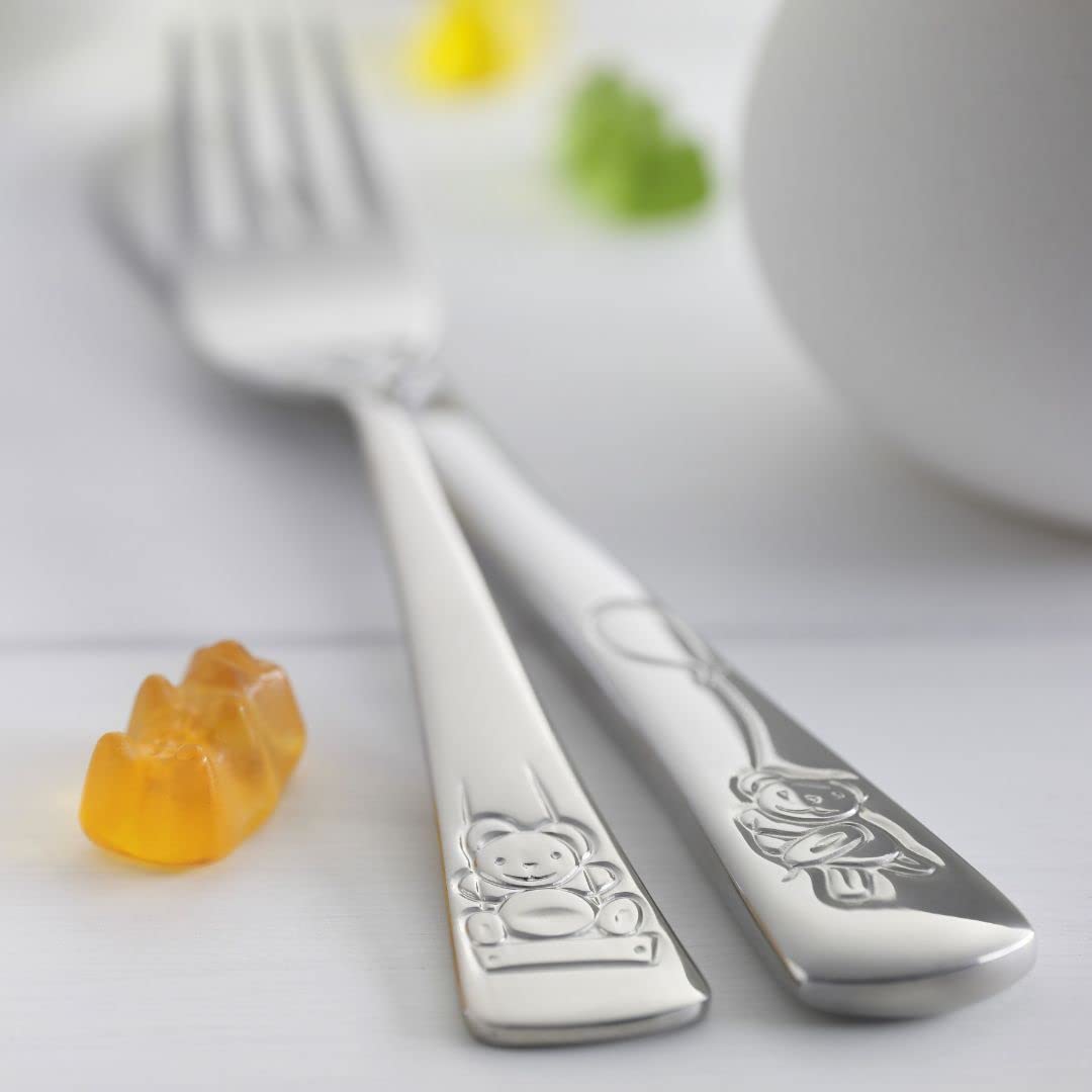 Zwilling Teddy 07012-210-0 set posate bambini 4 pezzi inox