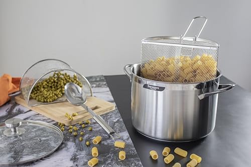 Barazzoni spaghettiere doppio cestello ø 22 cm inox
