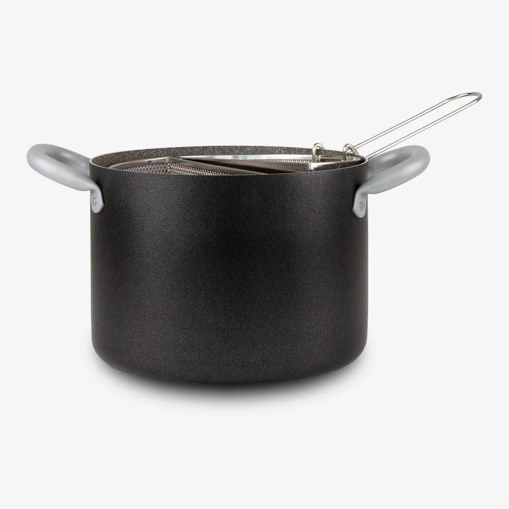 Mamù Cotture Speciali Pentola 20 cm 4,7 L con Cestelli