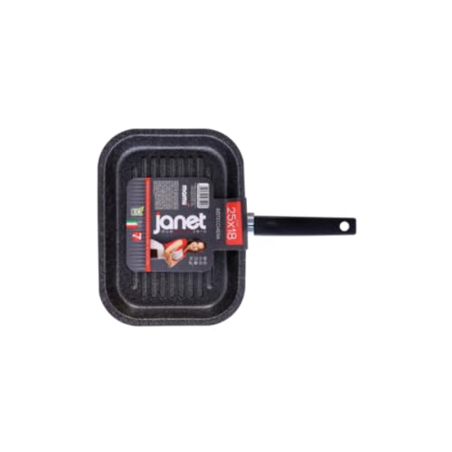 Mamù Janet 2.0 Bistecchiera rettangolare 25x18 antiaderente